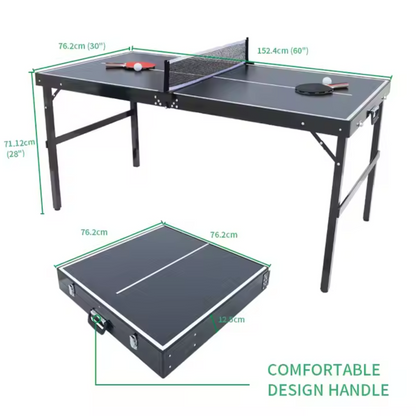 SwiftSpin Mini Table Tennis Station